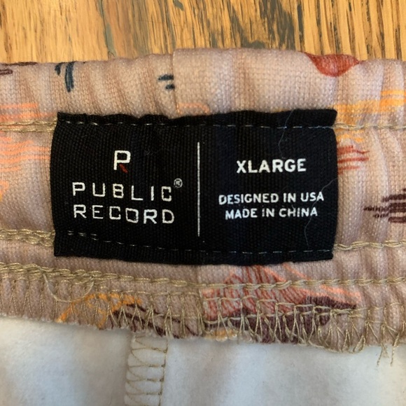Public record lounge shorts desert cactus sweatpant shorts - Picture 8 of 8